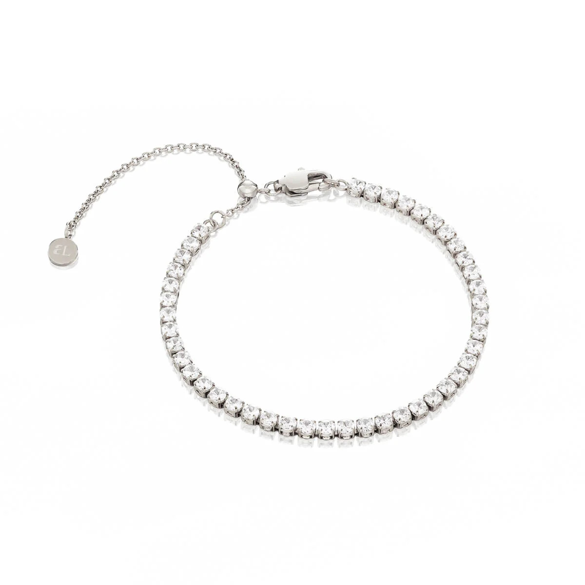 Tennis Bracelet (Silver) | Abbott Lyon