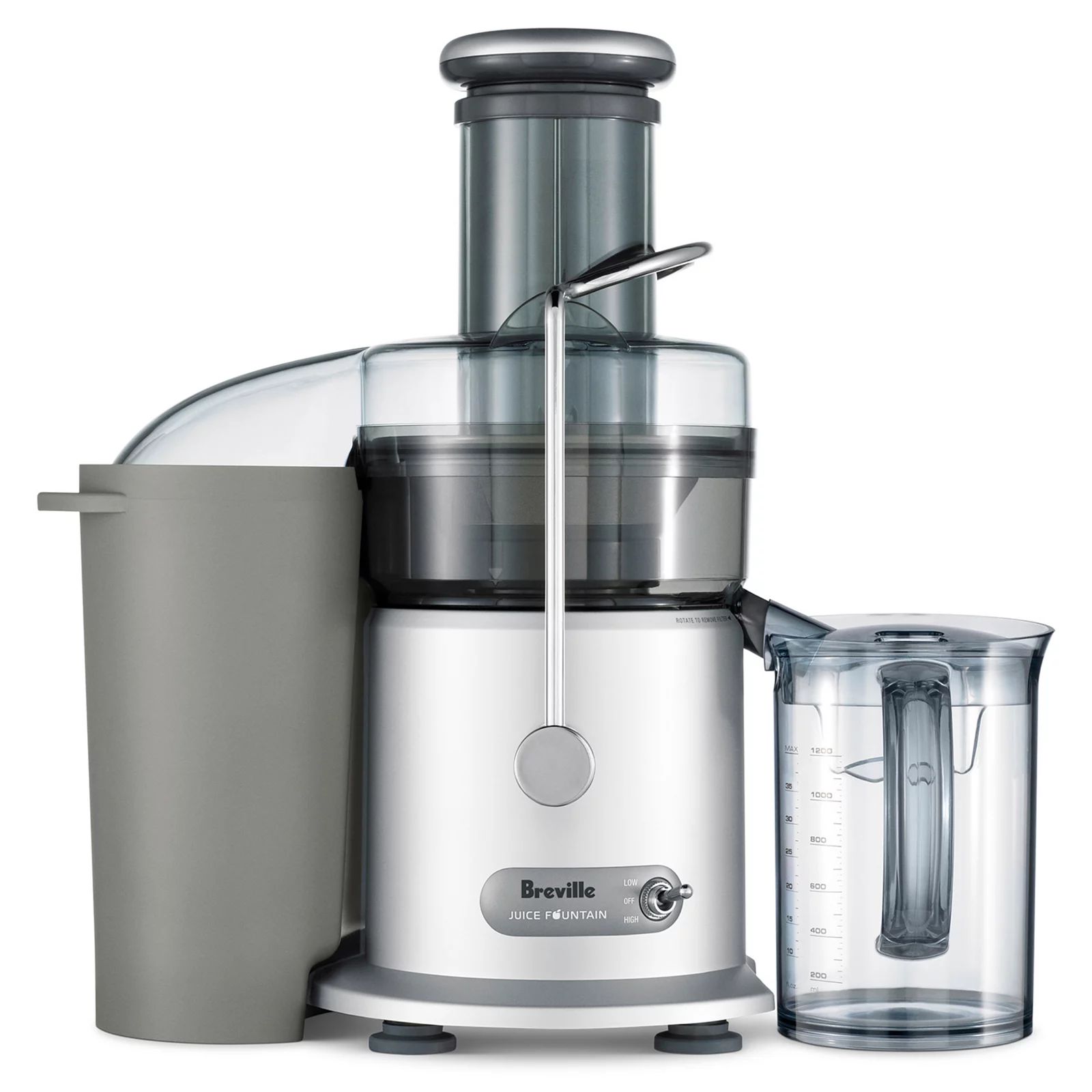 Breville the Juice Fountain Plus Juicer, Silver | Kohl's