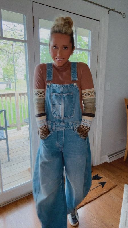 Overalls are definitely a favorite over here… love adding a fun thermal underneath…easy, classic and repeatable… use code LINDSAY   on my Melinda Maria jewelry… she’s offering a HUGE gift with purchase… it’s worth $108 and it’s GORGEOUS… I keep wearing the same pieces because I’m obsessed with them… just ordered a few more… overalls, video, free people, spring outfit, sneakers 

#LTKStyleTip #LTKSaleAlert #LTKVideo