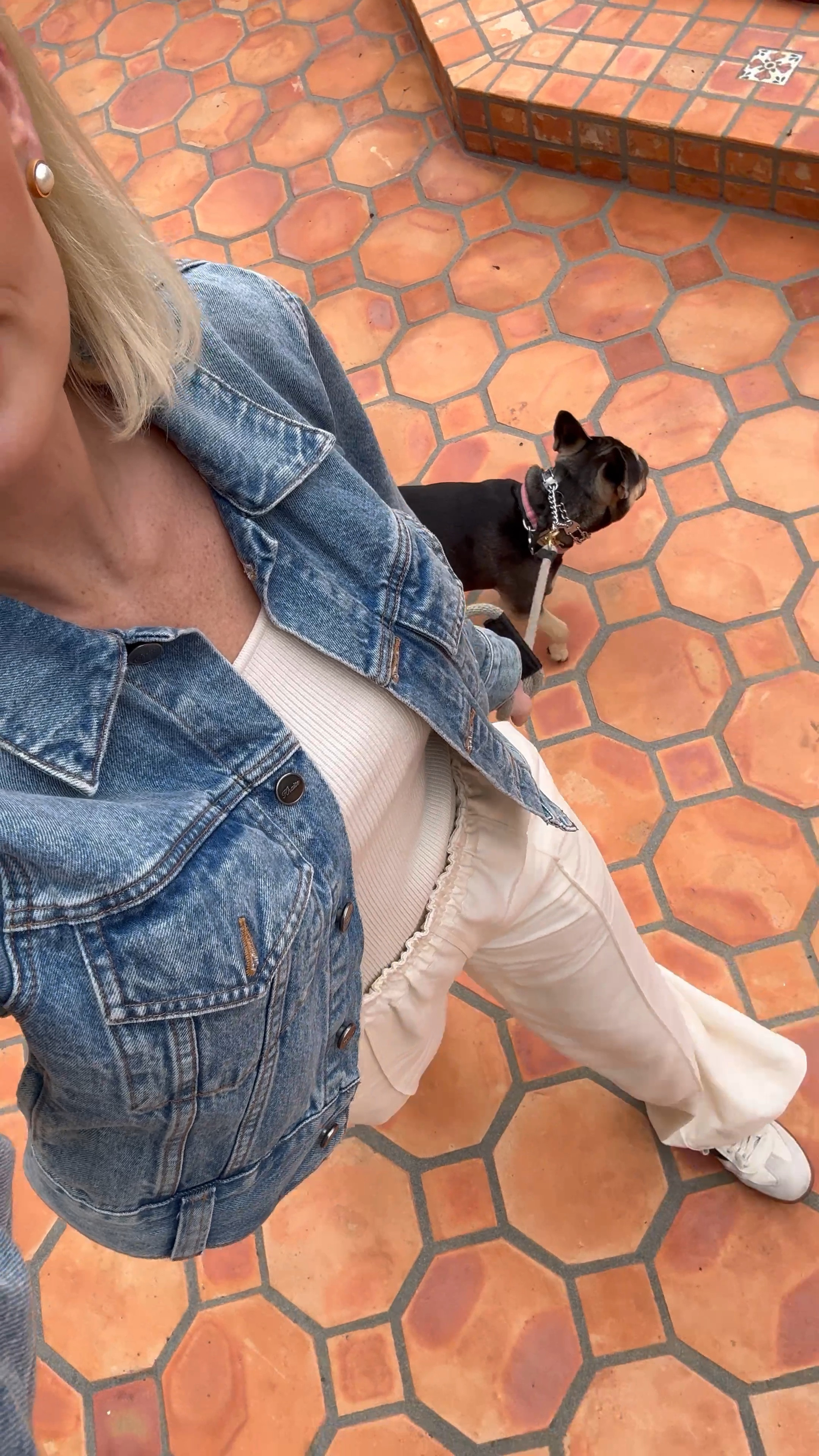 Today’s travel outfit ✈️ wearing a medium in the jacket, small in the top and 26 in the pants! 

#LTKTravel #LTKShoeCrush #LTKxNSale