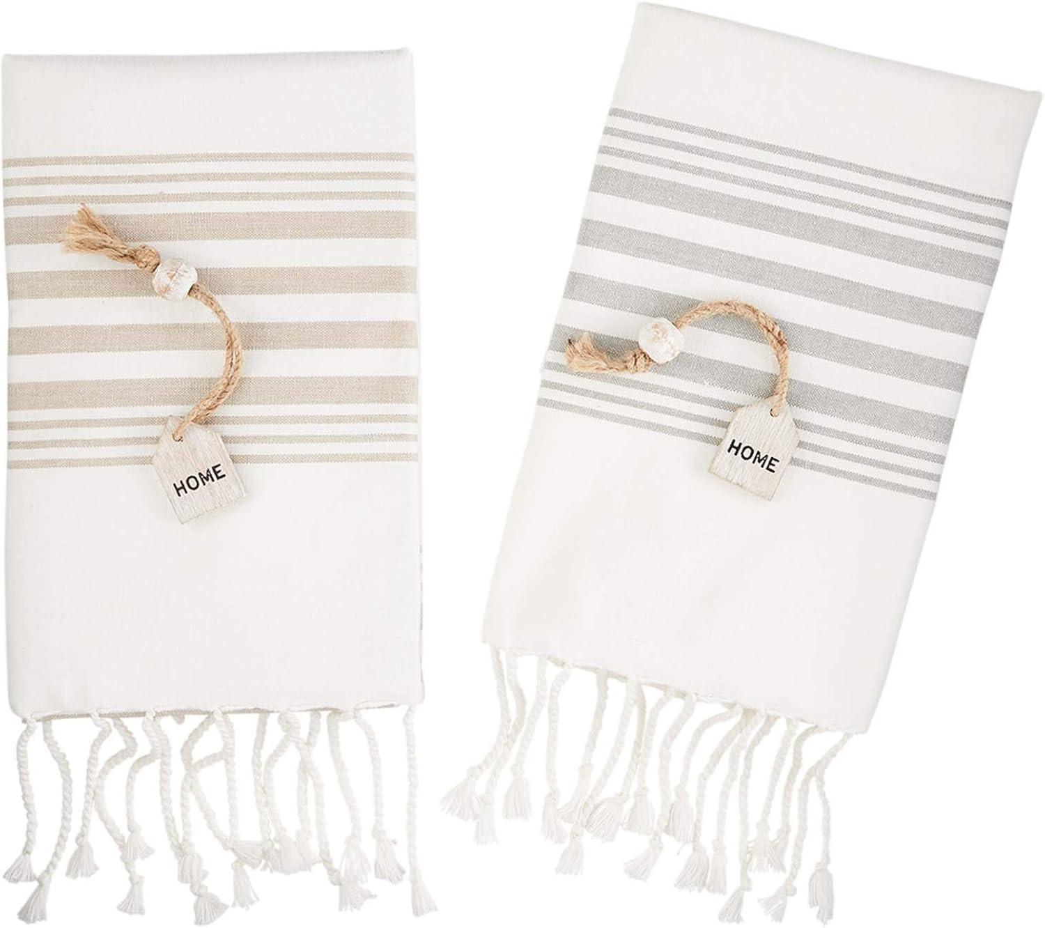 Gray Turkish Towel Set | Amazon (US)