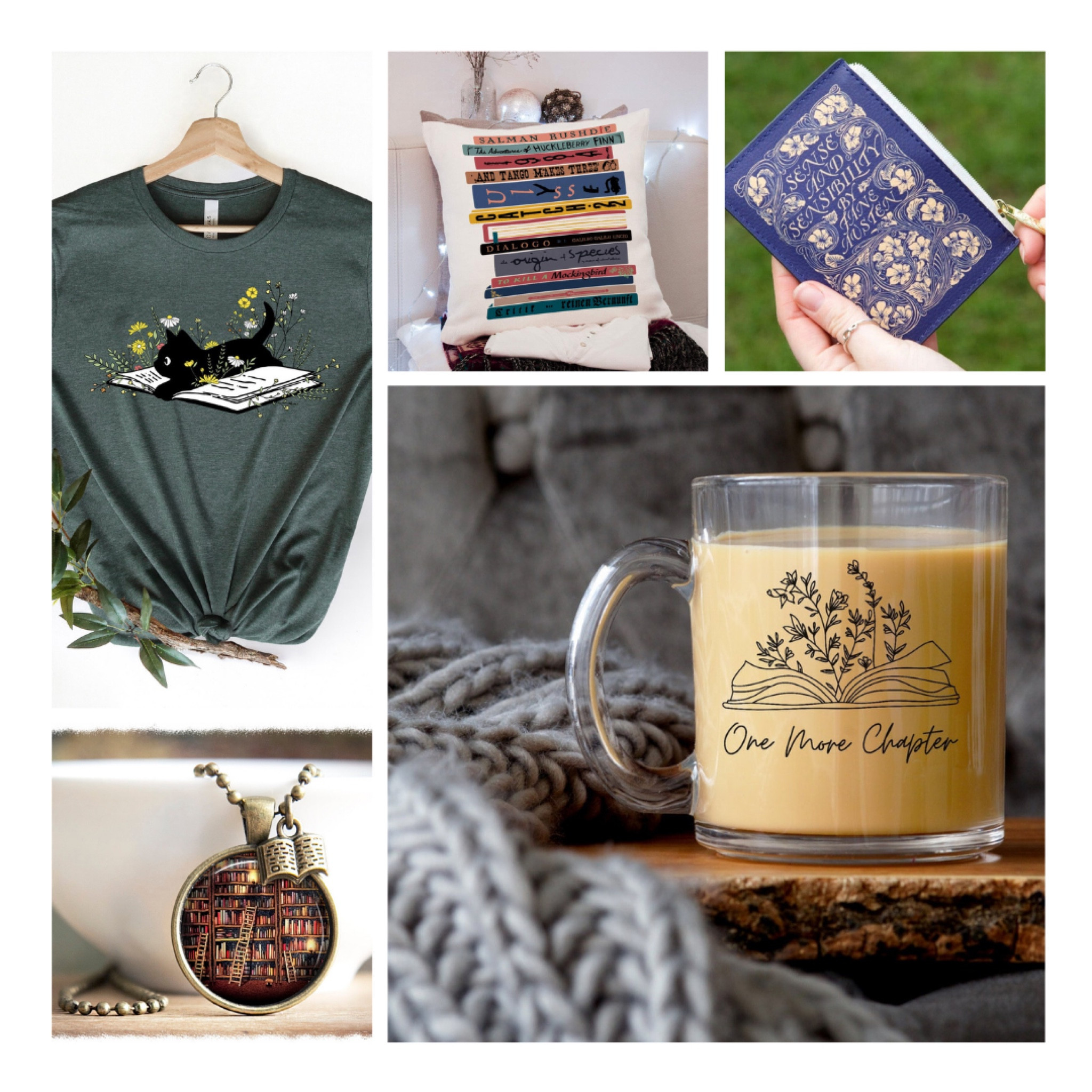 Not sure what to buy the book worms on your shopping list this year? Look no further! Whether you're looking for a holiday gift or something more timeless, I've found a range of great gifts for book lovers that aren't books. From luxury gifts for book lovers to simple trinkets inspired by favorite reads, there's something for every avid reader here. 

#LTKSeasonal #LTKGiftGuide #LTKHoliday
