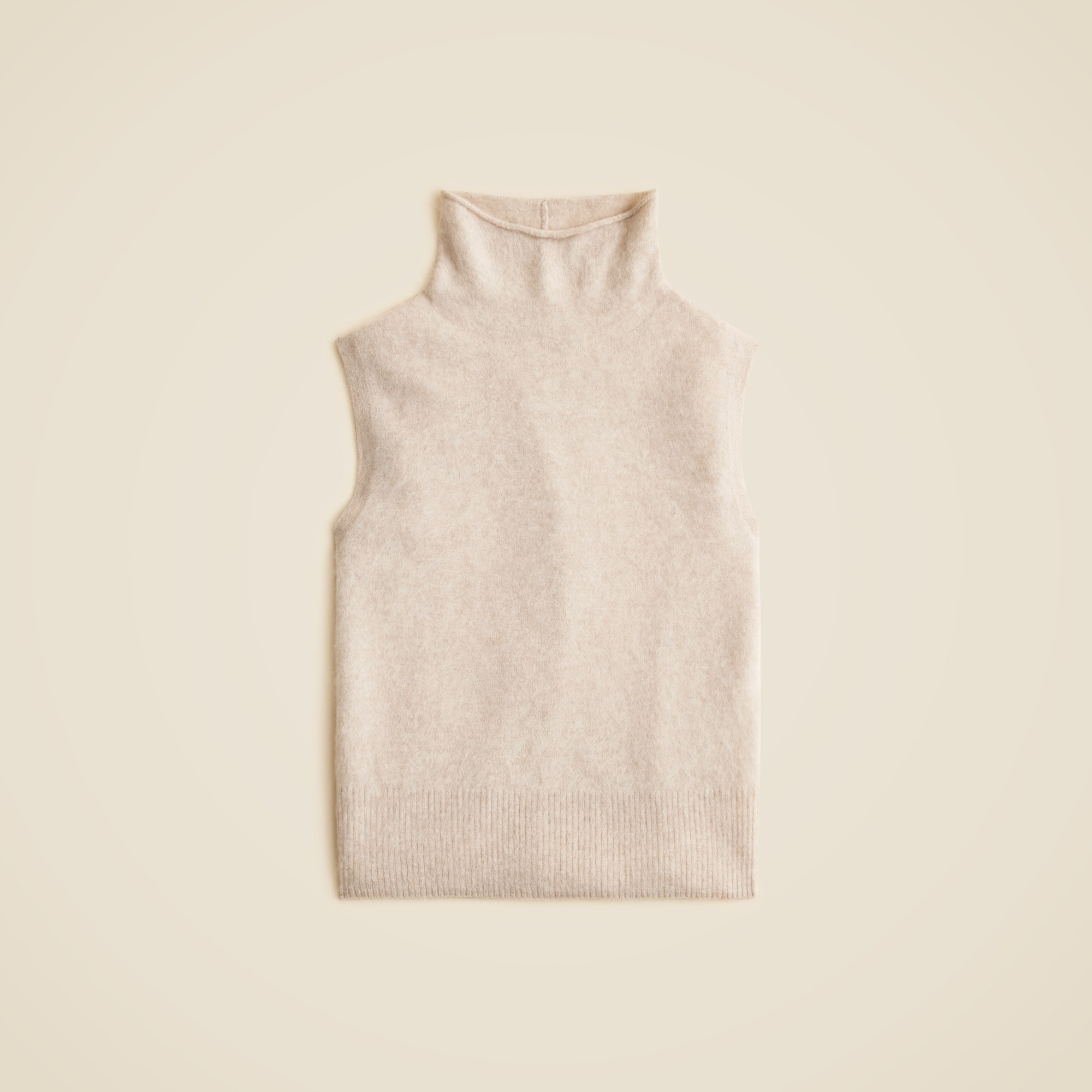 Cashmere turtleneck sweater shell | J. Crew US