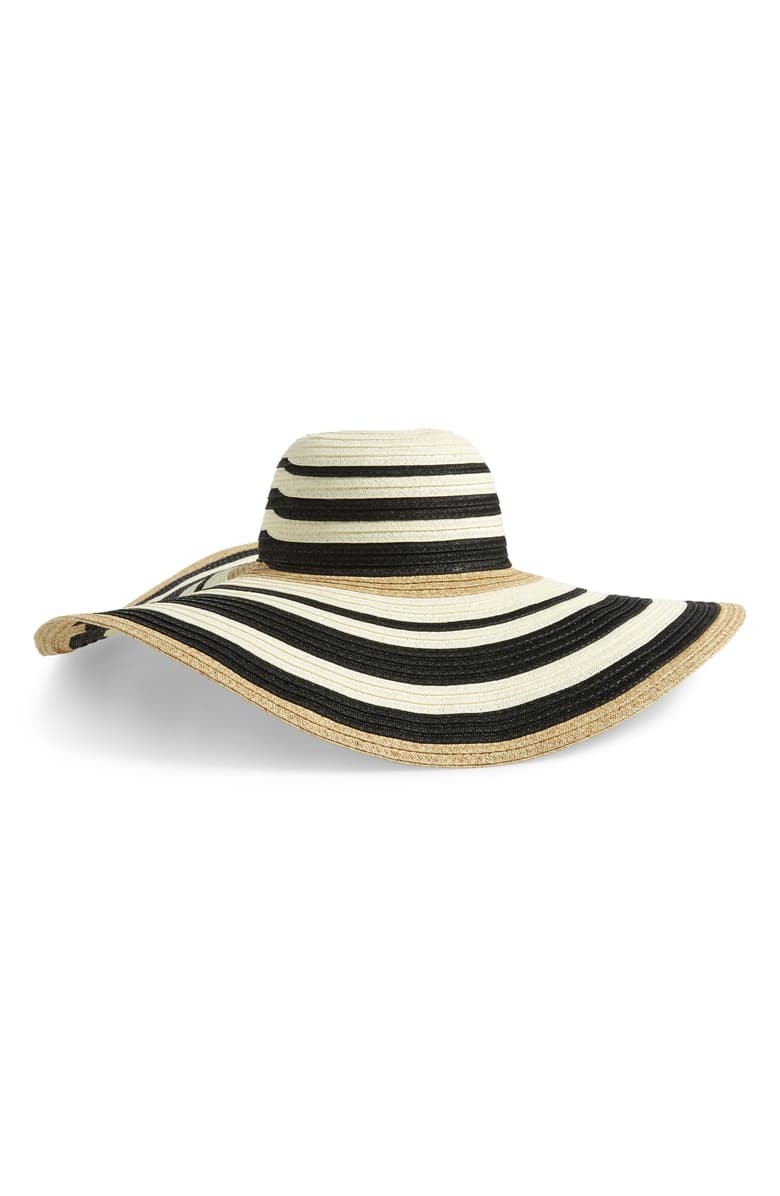 Modern Stripe Floppy Hat | Nordstrom