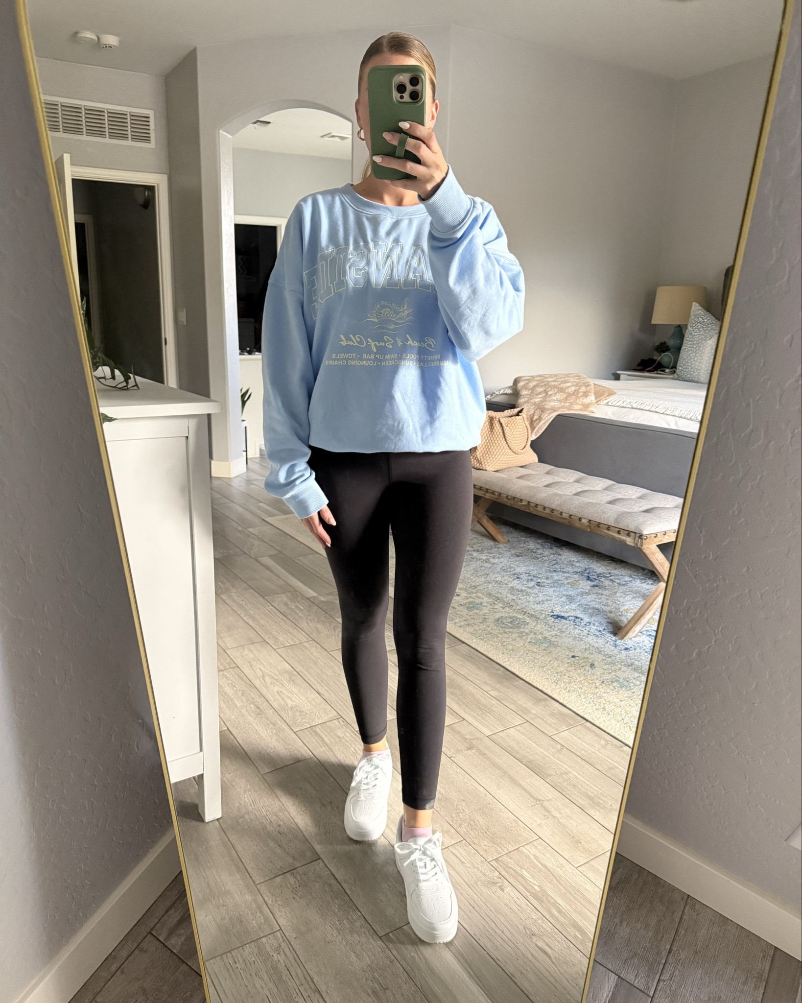 Love this back blue oversized sweater shirt for spring! I got XL and for under $20! Comes in multiple colors! 

#walmartfind #walmartfashion

#LTKgrwm #LTKmomlife