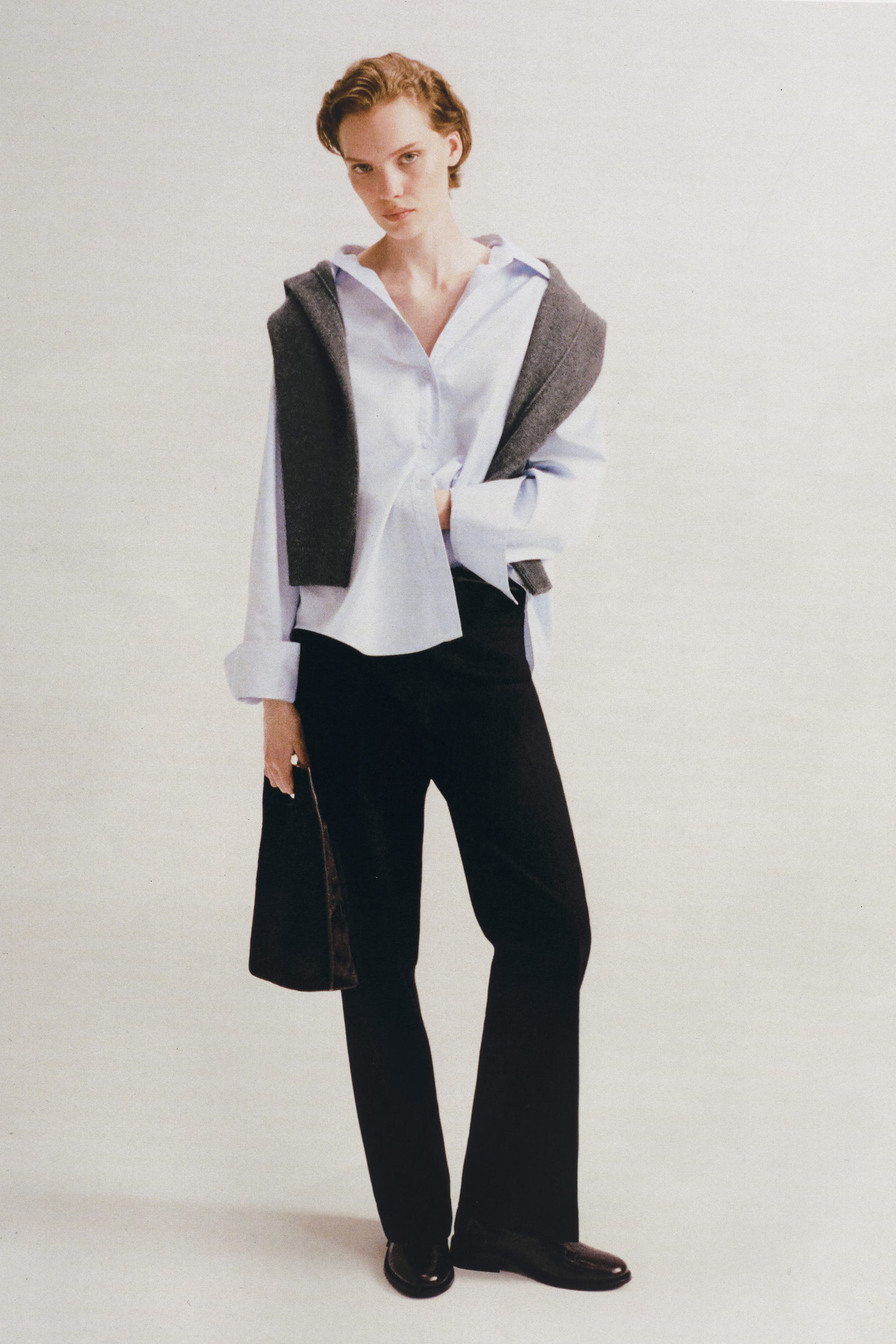 TAILORED WOOL SLIM-LEG PANTS - BLACK | COS AU | COS (AU)