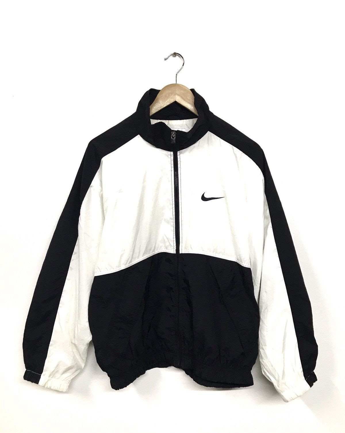 Nike × Vintage Vintage Nike Light Jacket Big Logo Spell Out M Hype Swag | Grailed | Grailed