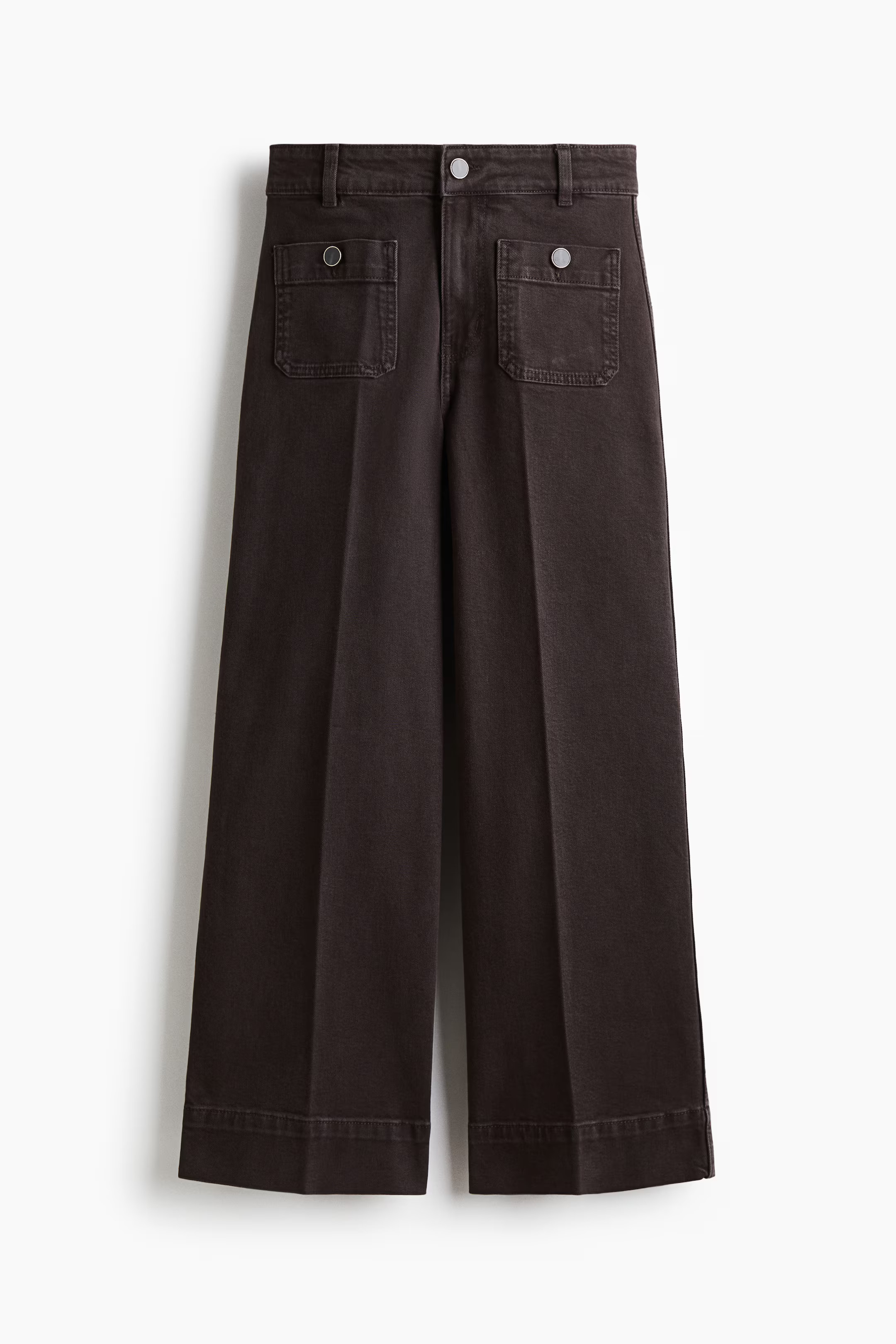 Wide High Ankle Jeans | H&M (UK, MY, IN, SG, PH, TW, HK)