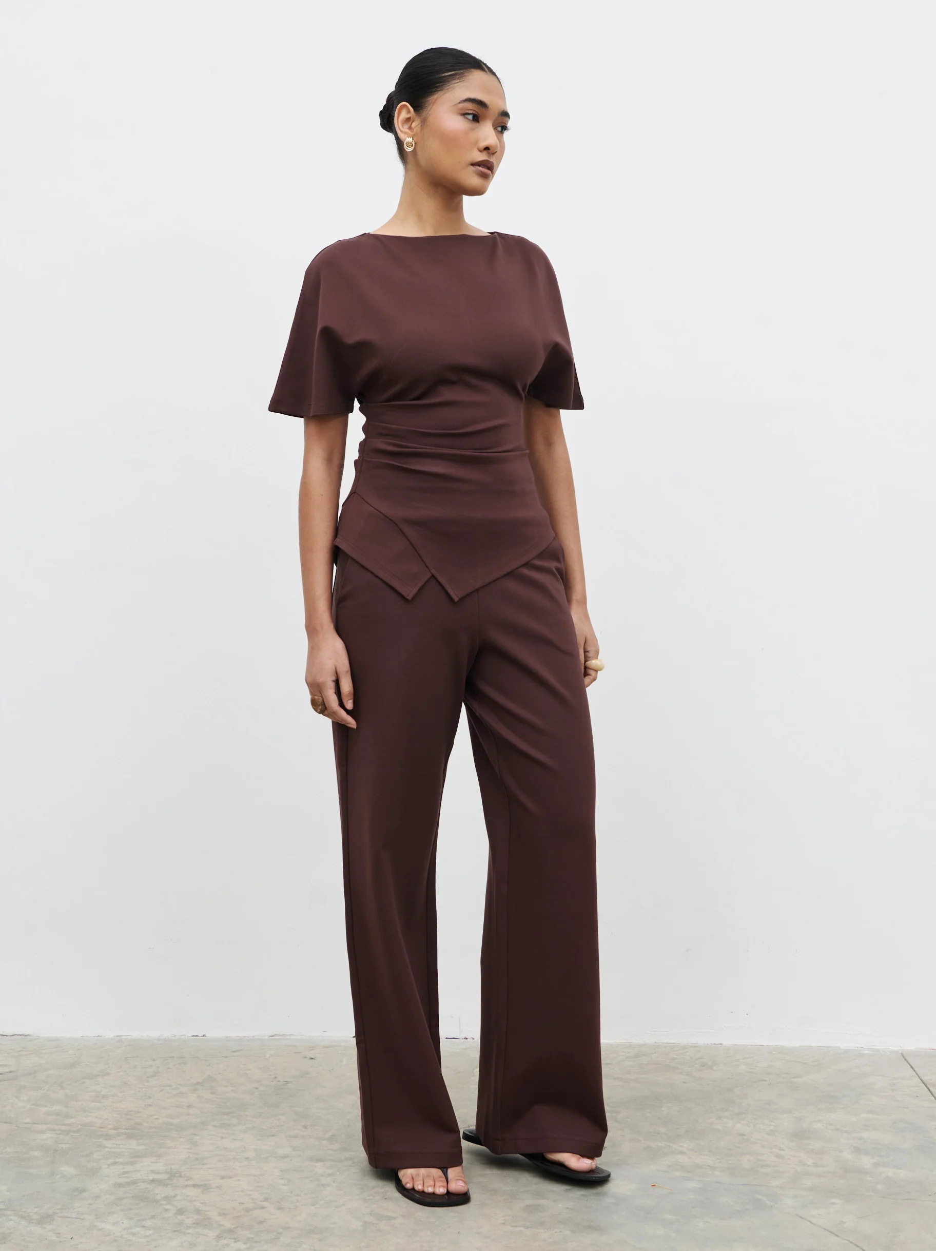 Marni Straight Leg Jersey Trousers | Pretty Lavish (UK)