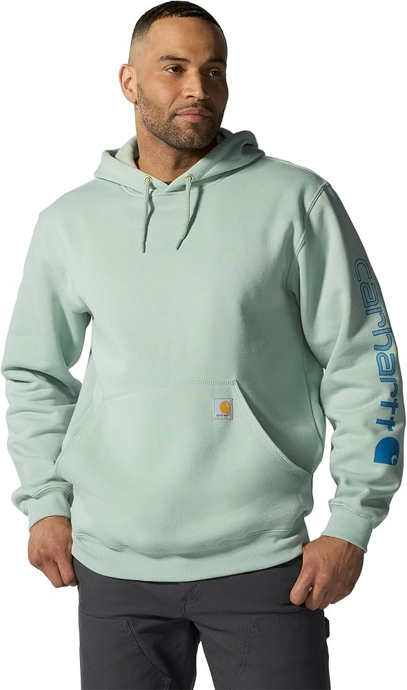 Carhartt mens Loose Fit Midweight Logo Sleeve Graphic SweatshirtSweatshirt | Amazon (CA)