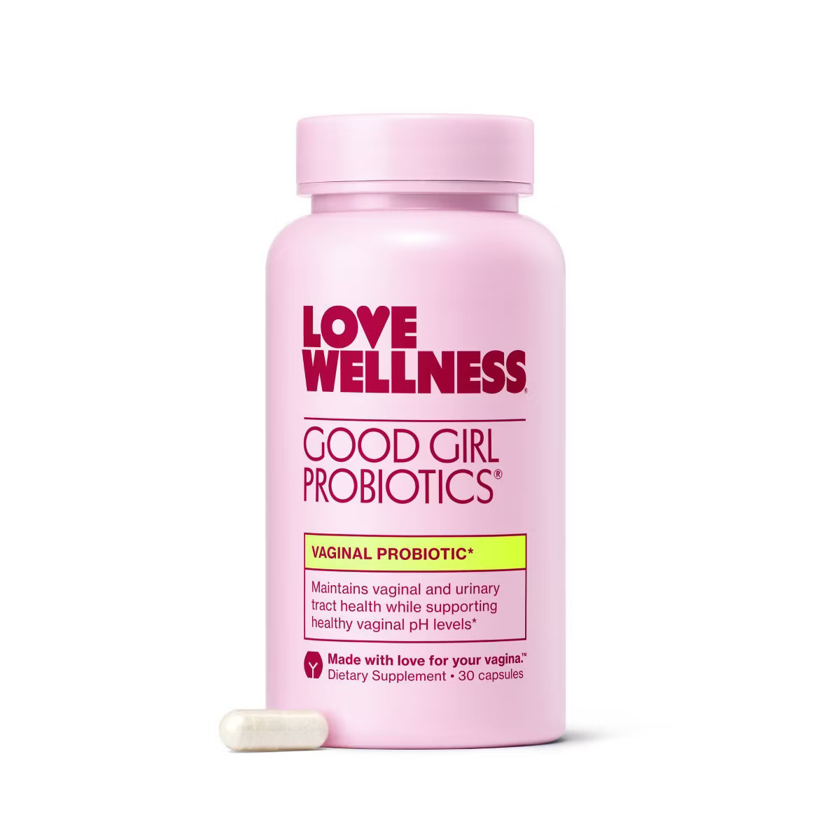 Love Wellness Good Girl Probiotics for Vaginal & Urinary Tract Health - 30ct | Target