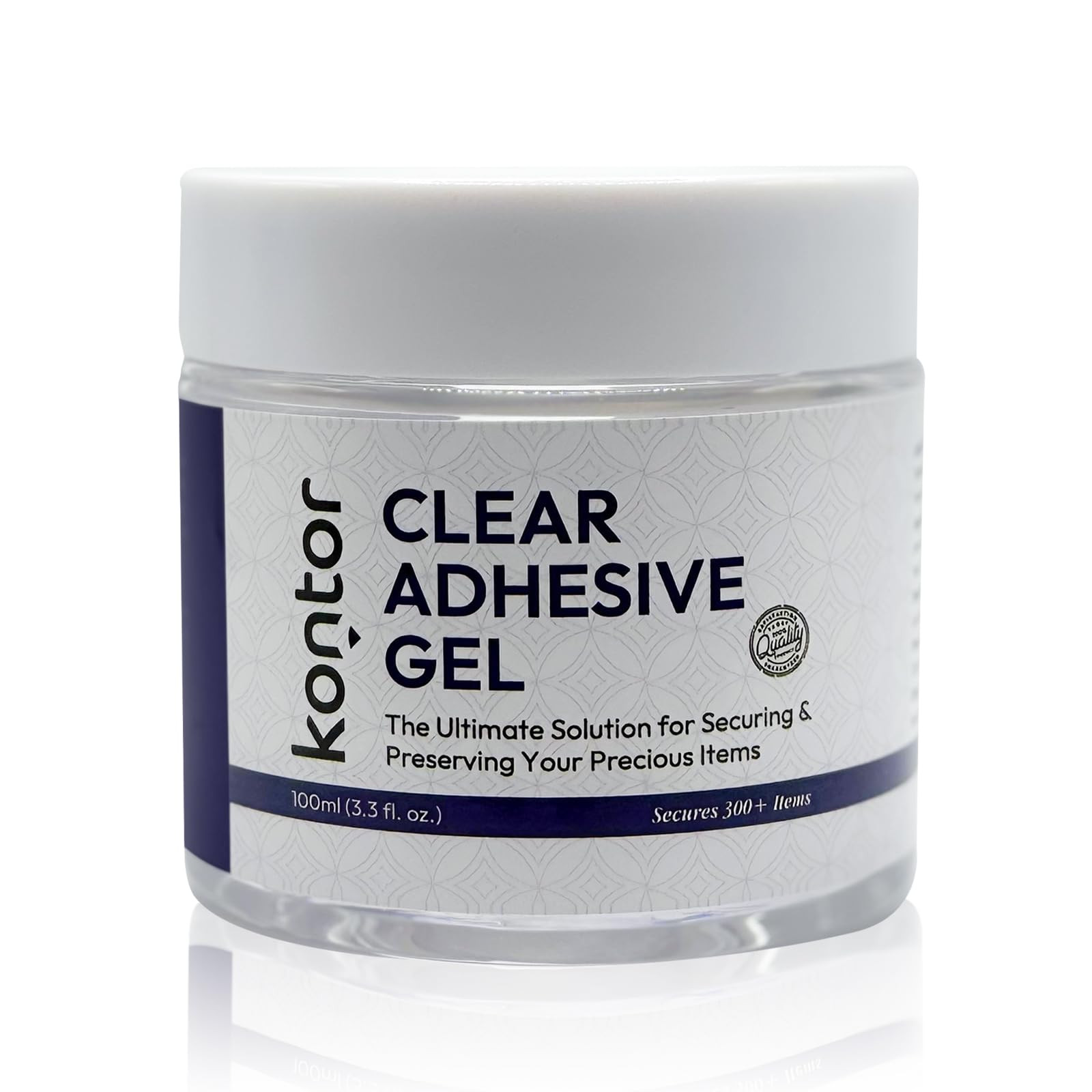 KONTOR Clear Adhesive Gel, Museum Glue for Securing Decor & Collectibles, Removable & Reusable, T... | Amazon (US)