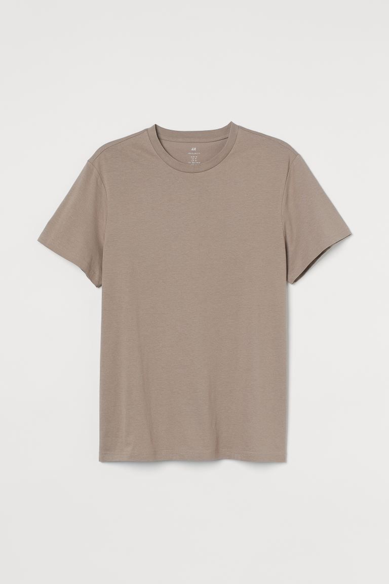 Regular Fit Round-neck T-shirt | H&M (US + CA)