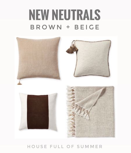 Can you believe these are the new releases from S&L? 

Loving the brown and beige accents for fall!
Throw pillows
Throw blankets 

#LTKhome #LTKsalealert