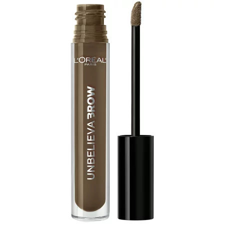 L'Oreal Paris Unbelieva-Brow Longwear Waterproof Tinted Brow Gel, Brunette, 0.15 fl oz | Walmart (US)