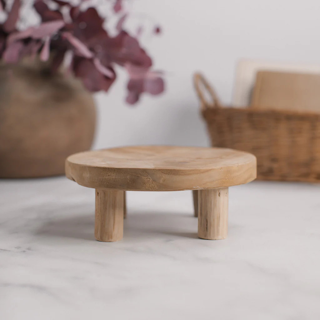 Large Wooden Candle Stand | Antique Candle Co.