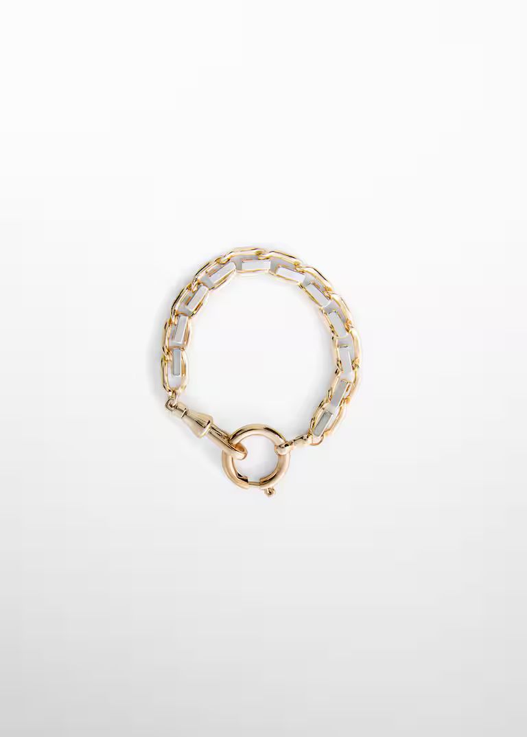 Mixed link bracelet -  Women | Mango USA | MANGO (US)