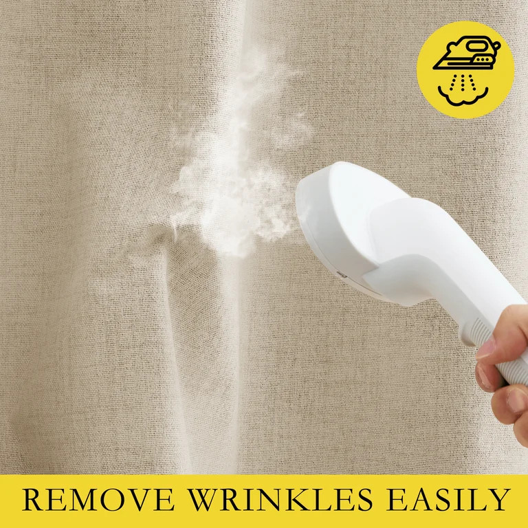 NICETOWN Linen Contemporary Cream Texture Home Back Tab Blackout Kitchen Curtains, 52" x 84" (2 P... | Walmart (US)