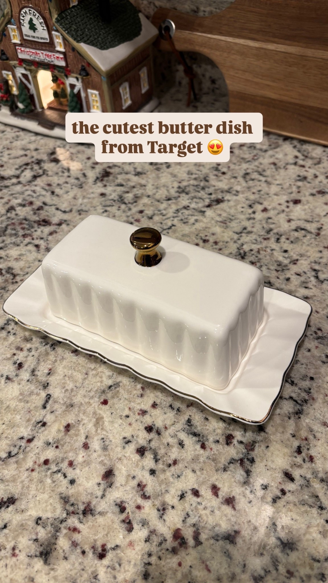 I haven’t seen anyone share this yet but it’s adorable!! I needed a butter dish and this one is perfection! 

#LTKHome

#LTKHoliday