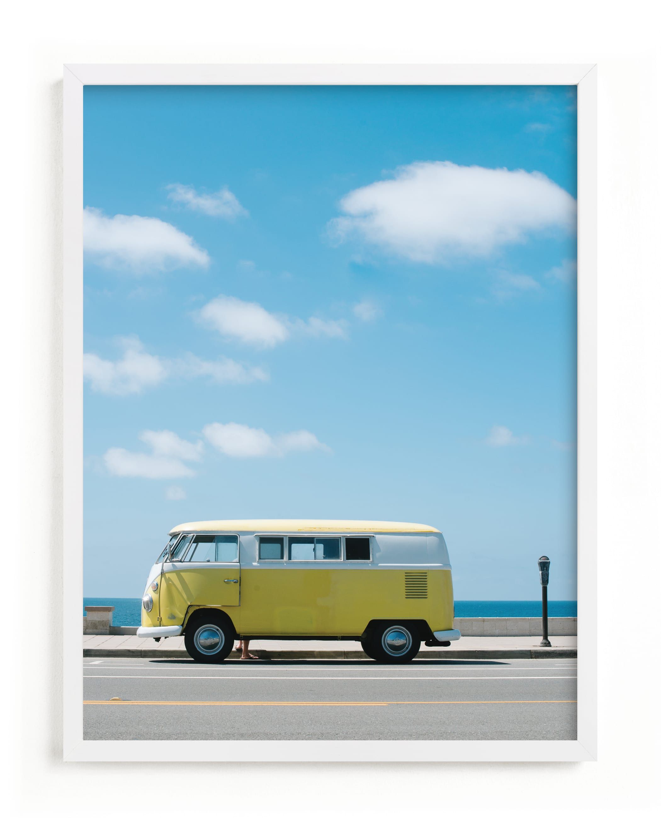 "Yellow Van II" - Photography Limited Edition Art Print by Jennifer Little. | Minted