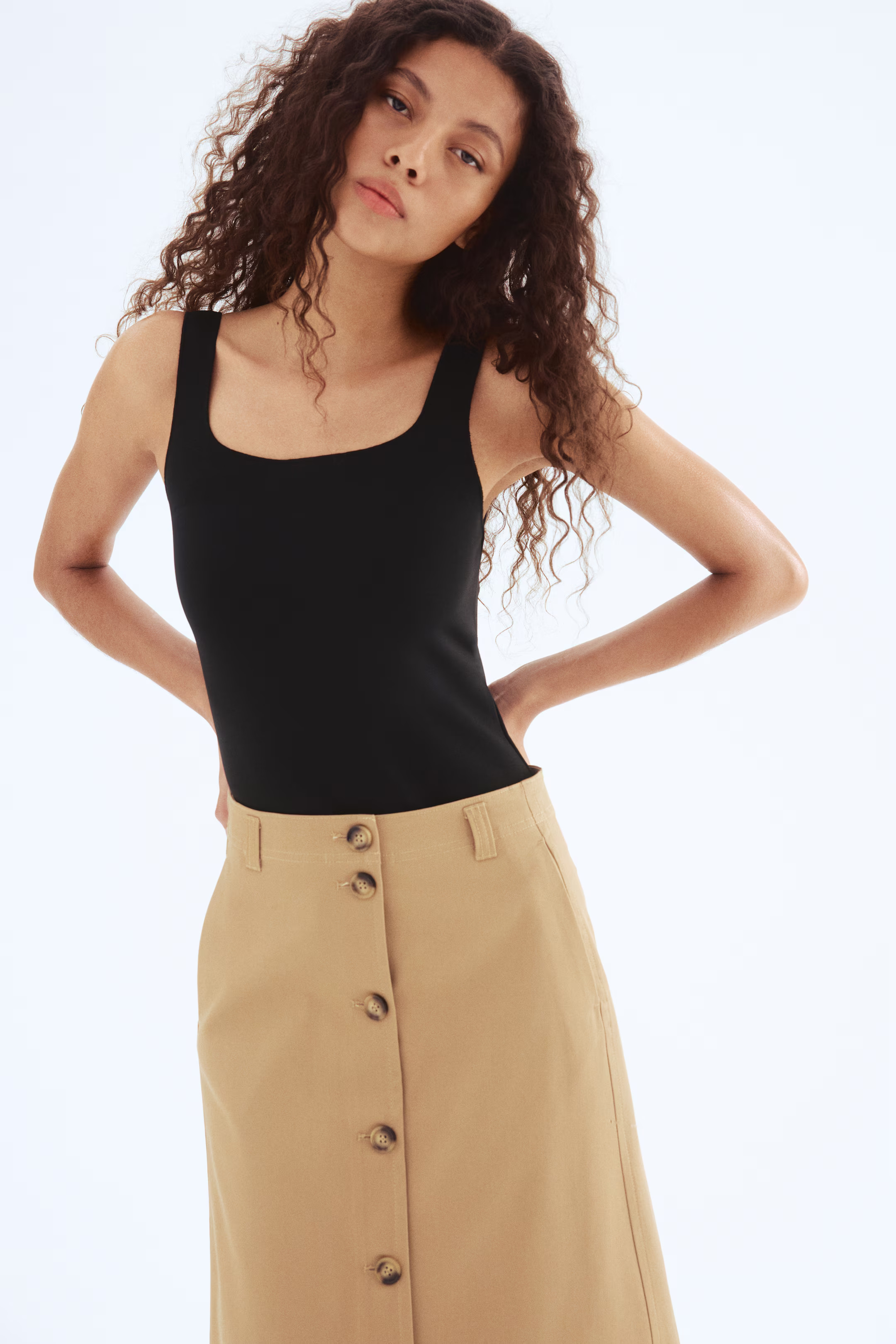 Interlock Thong Bodysuit | H&M (US + CA)