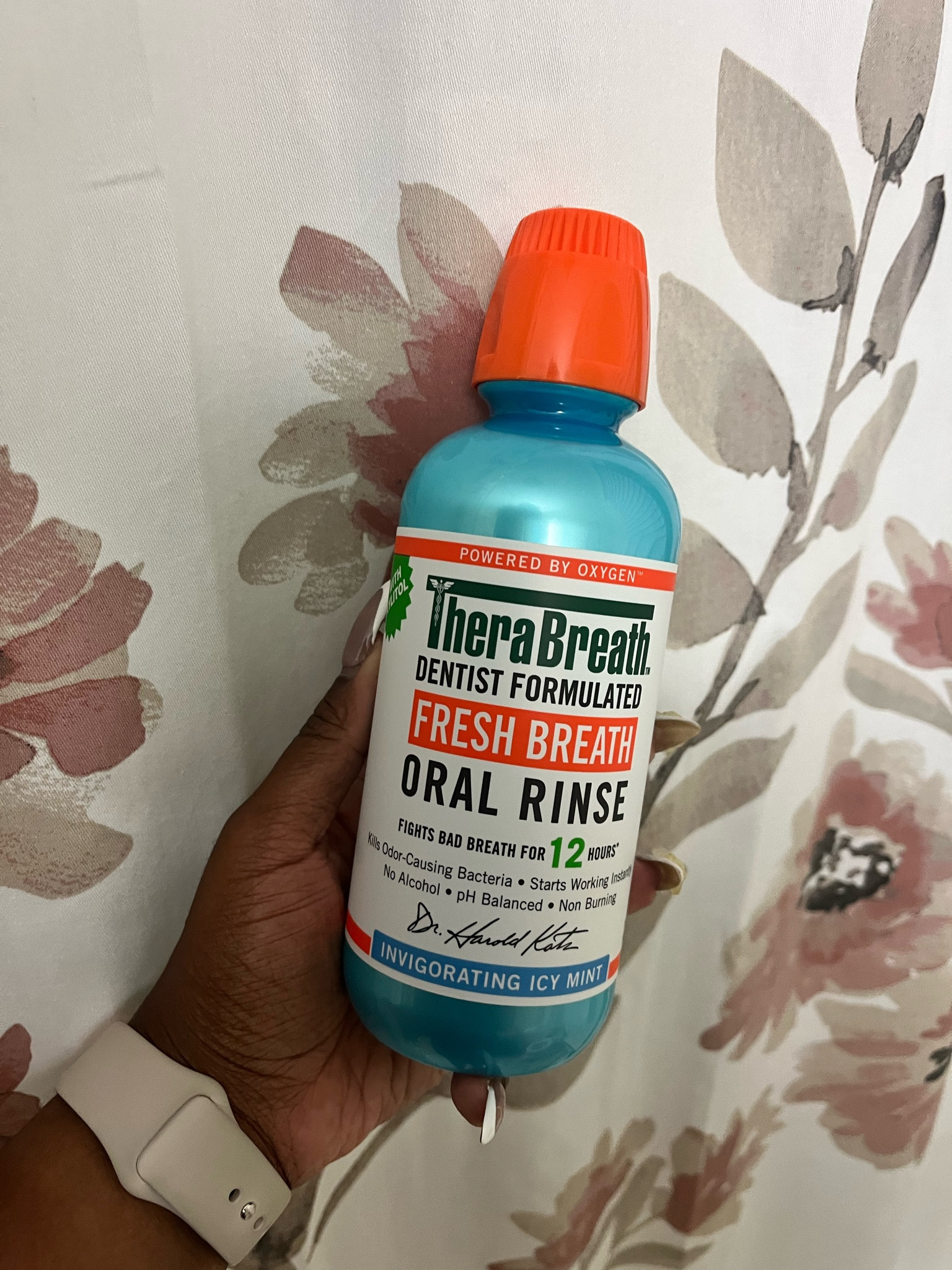 I’m late to the Therabreath party, but I’m here! I find myself using less mints throughout the day because really does maintain freshness throughout the day!

TheraBreath Invigorating Icy Mint Fresh Breath Oral Rinse

#LTKBacktoSchool #LTKBeauty
