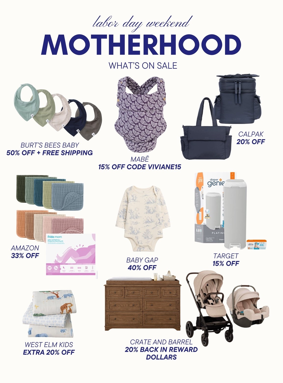 [9/4/26] motherhood & baby items on sale for Labor Day weekend!

#LTKBaby #LTKBump #LTKSaleAlert