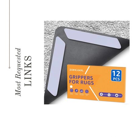 Best rug grippers. Reusable and non damaging 

#LTKmens #LTKunder50 #LTKFind