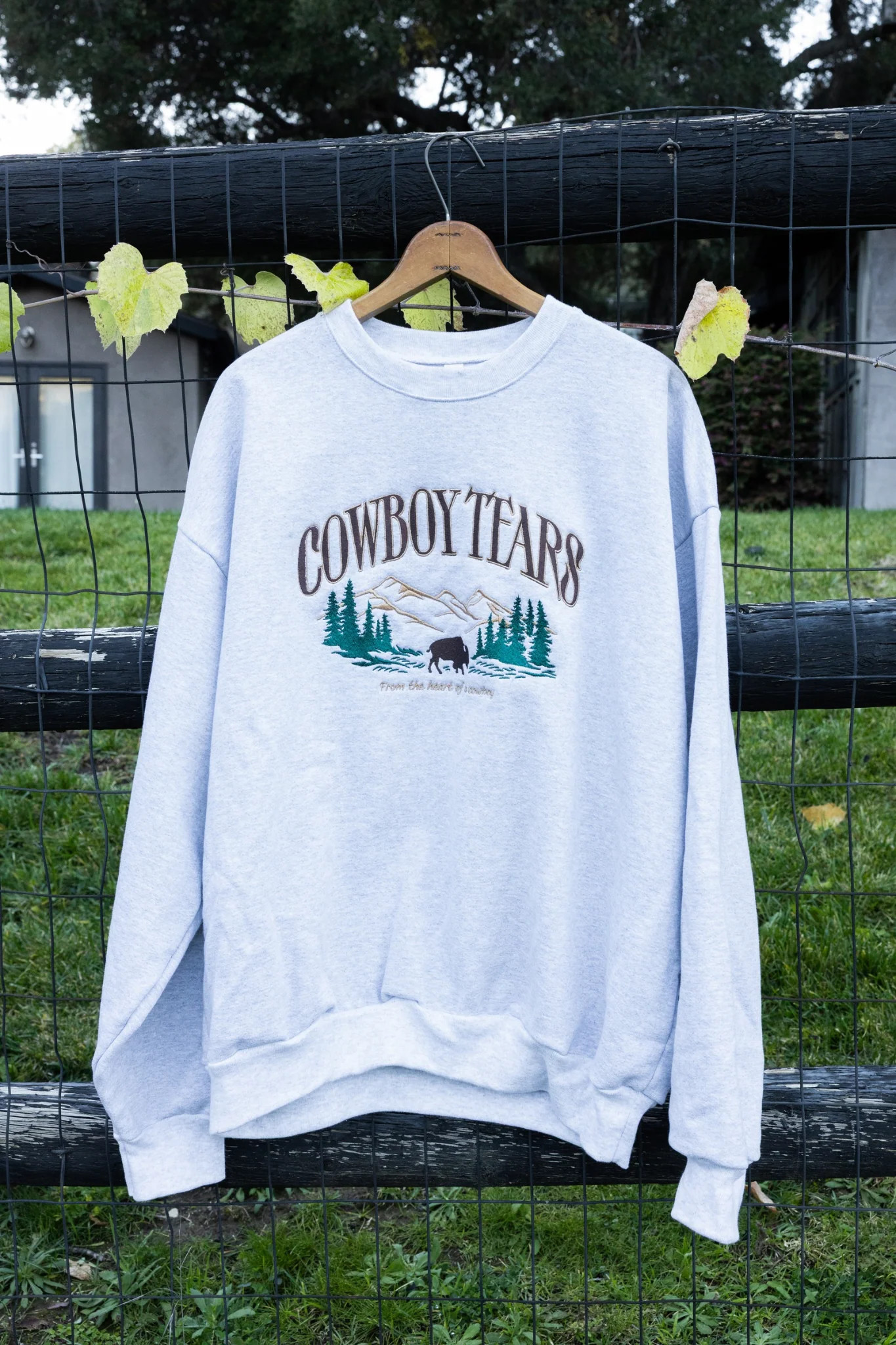Cowboy Tears Heritage Crewneck | Cowboy Tears