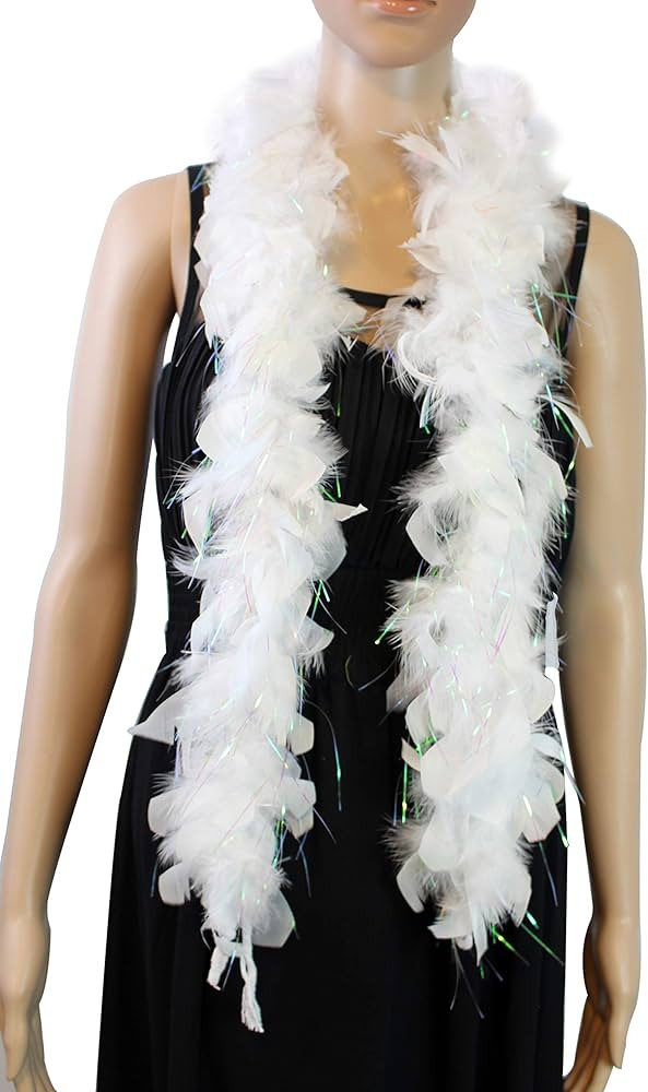 Over 10 Color 25 Gram, 4 Feet Long Chandelle Feather Boa, Kids Feather Boa, Great for Party, Wedd... | Amazon (US)