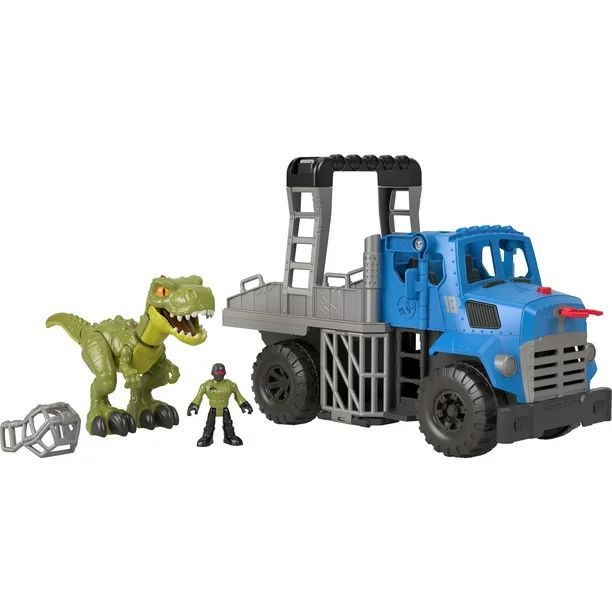 Imaginext Jurassic World Dominion Break Out Dinosaur Hauler Vehicle Set - Walmart.com | Walmart (US)