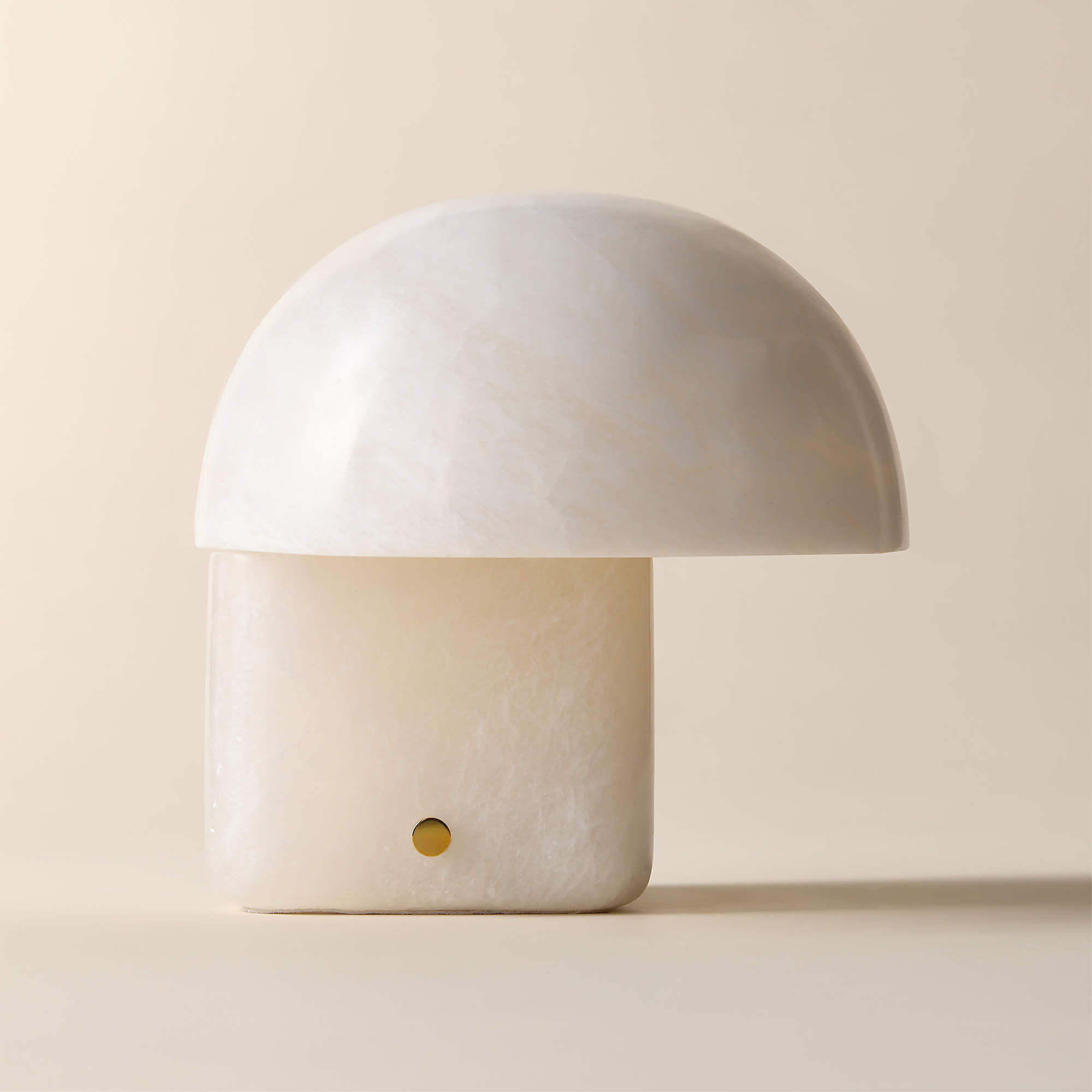 Evora Alabaster Table Lamp + Reviews | CB2 | CB2