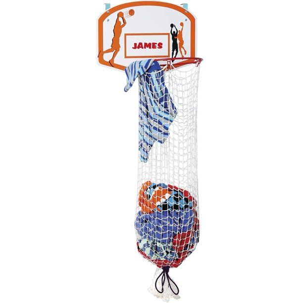 Bundaloo Basketball Laundry Hamper - Over The Door 2 in 1 Hanging Basketball Hoop Or Laundry Hamp... | Walmart (US)