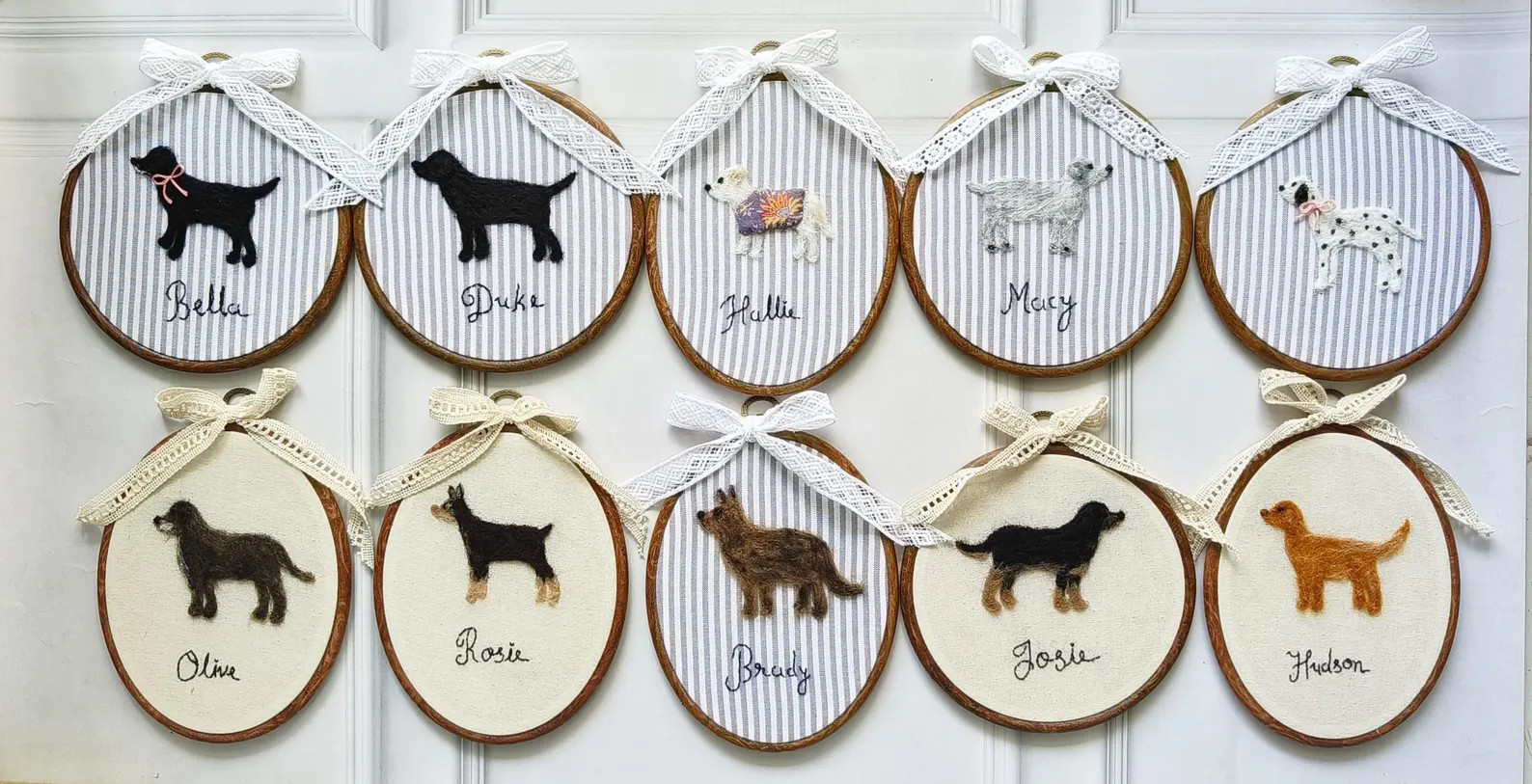 Personalized Needle Felted Dog Embroidery Hoop Art: Custom Pet Portrait - Etsy | Etsy (US)
