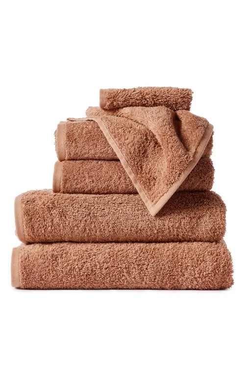 Coyuchi Cloud Loom™ Organic Cotton Bath Essentials in Praline at Nordstrom | Nordstrom