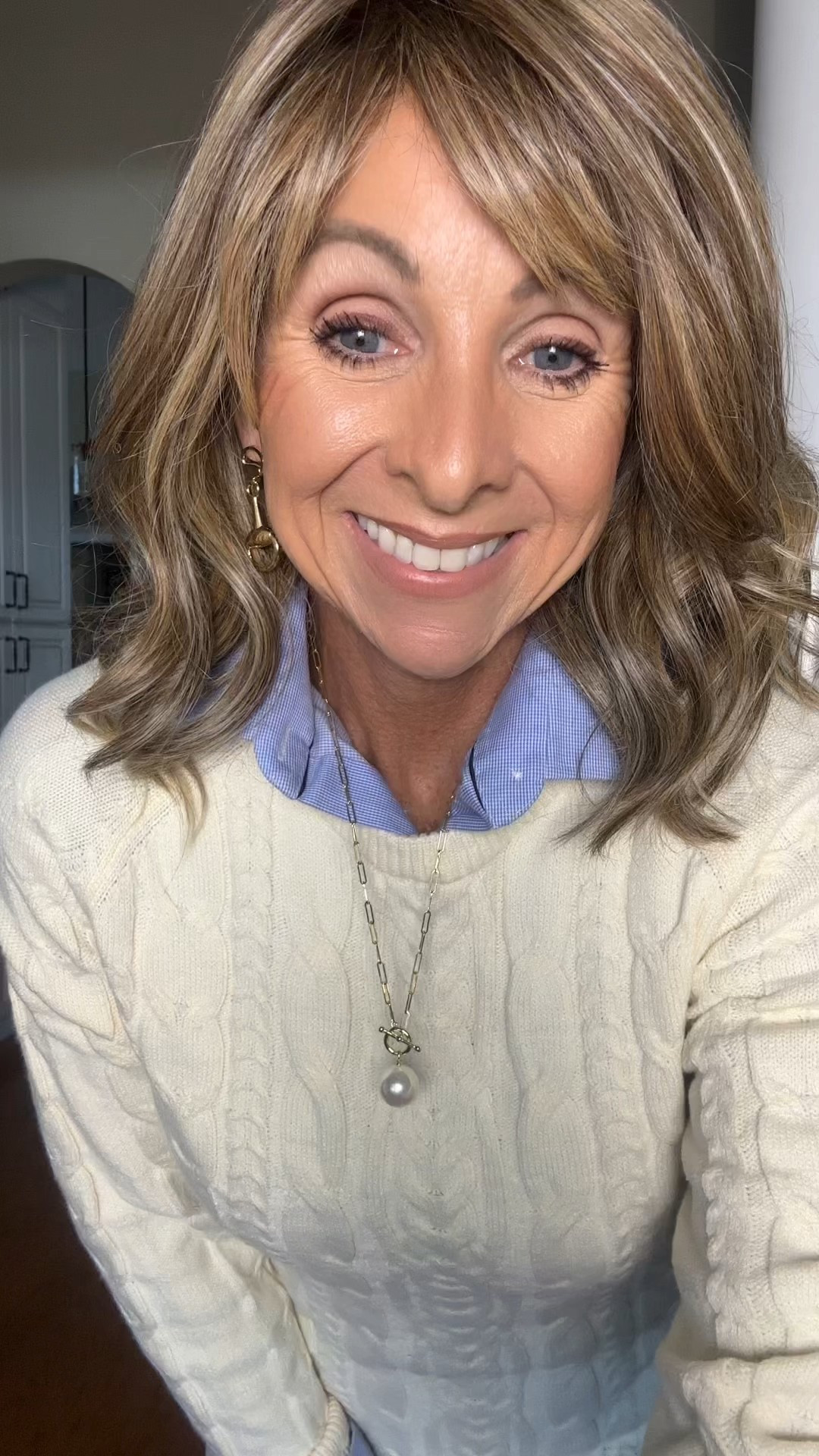 Anthro inspired but Amazon priced. Borrowed the button up from my husband.

#LTKOver40 #LTKootd #LTKFindsUnder50