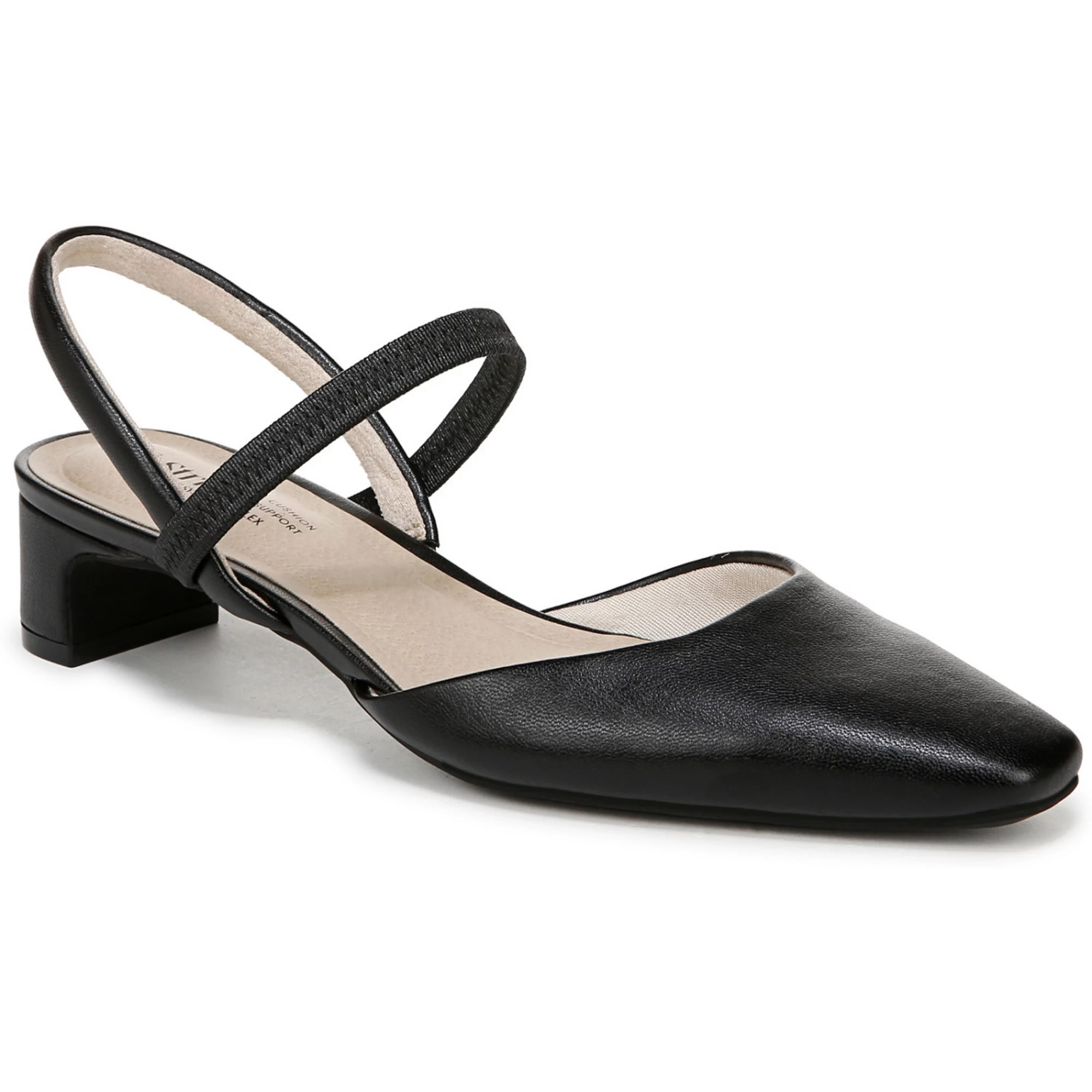 LifeStride Lainey Women's Slingback Pumps, Size: 8.5, Black Faux | Kohl's