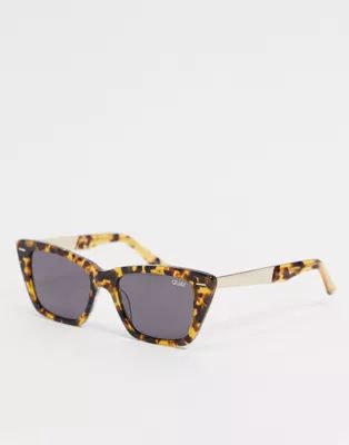 Quay Prove It womens cat eye sunglasses in tort | ASOS (Global)