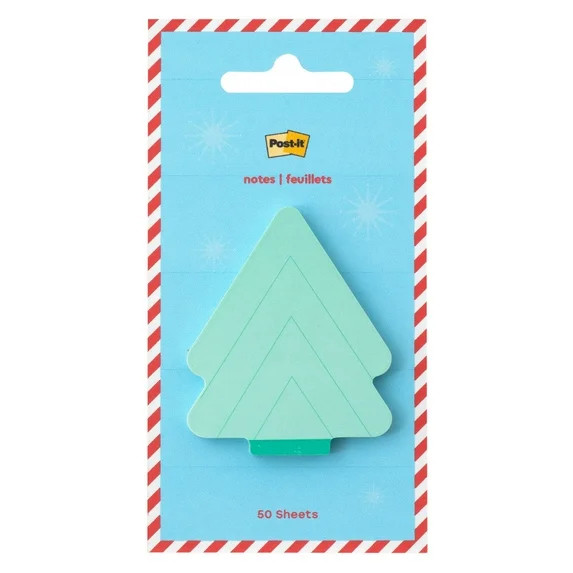 Post-it Jingle Notes, Tree, 2" x 2.5", 50 Sheets, 1 Pad | Walmart (US)