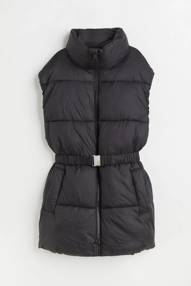 Puffer Vest with Belt | H&M (US)