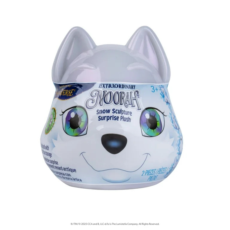 The Elf on the Shelf Noorah Snow Sculpture Surprise – Magical Arctic Fox Toy with Mini Plush In... | Walmart (US)