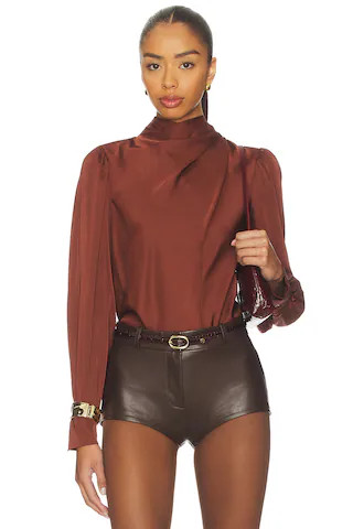 ASTR the Label Ivonne Top in Rust from Revolve.com | Revolve Clothing (Global)