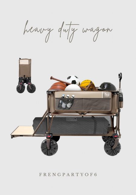 Amazon deal alert! Save 36% off this folding double-decker heavy duty wagon cart. Perfect for sports, beach, park, etc. Holds up to 450 lbs!

#LTKFamily #LTKSeasonal #LTKSaleAlert
