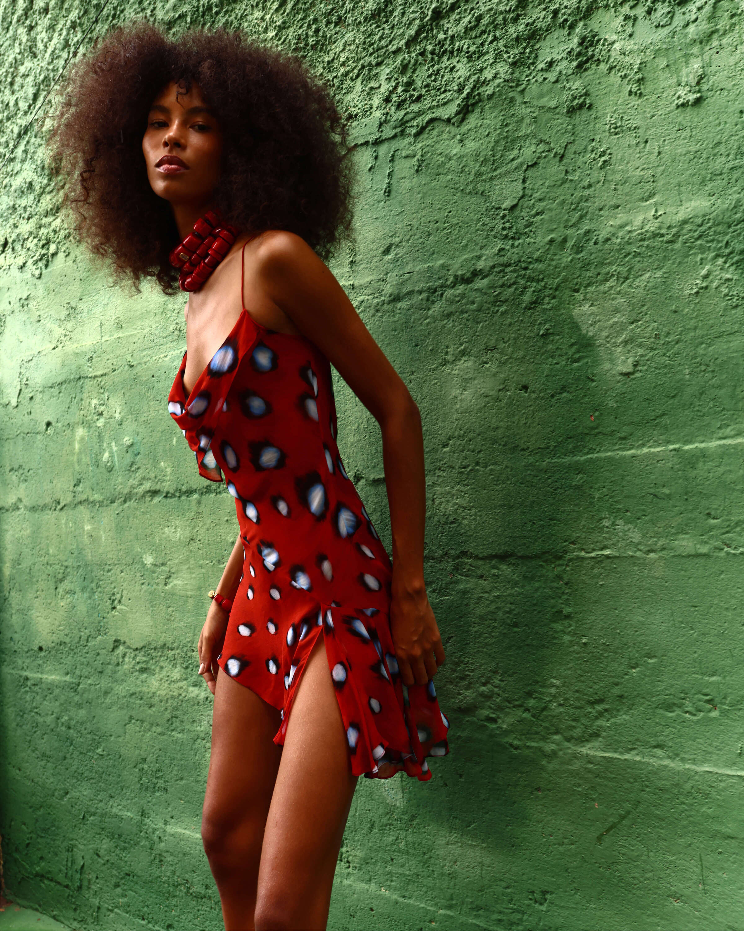 ROSELA DRESS RED | Rat & Boa
