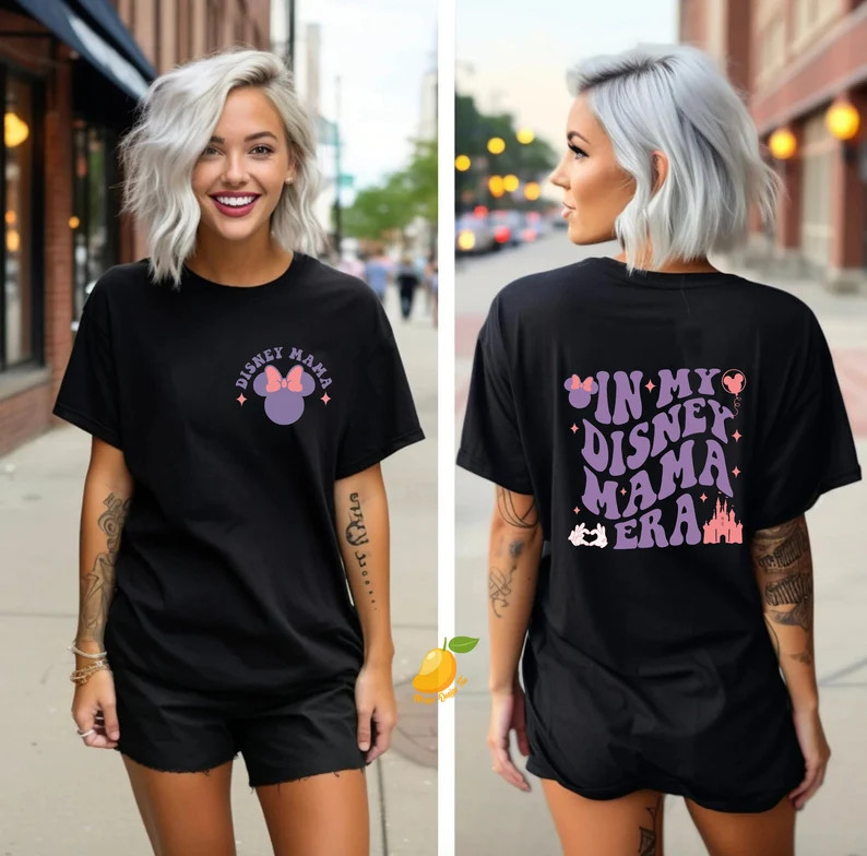 In My Disney Mom Era Shirt, Disney Mom Shirt, Minnie Mouse Mom Shirt, Disney Mama Shirt, Disney M... | Etsy (US)
