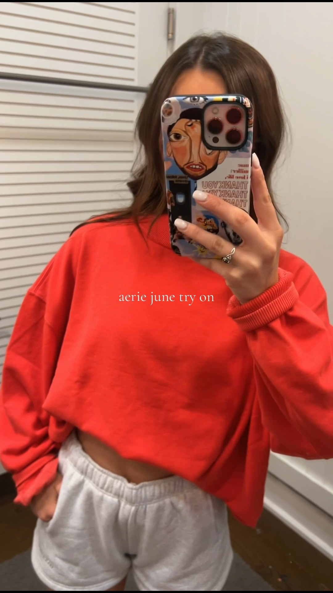 summer aerie try-on !! ☀️

red crewneck- small
grey shorts- small
leopard sweats- this was a size small regular length (i need short length)
dress- small leopard sweats

#LTKootd #LTKgrwm #LTKSaleAlert