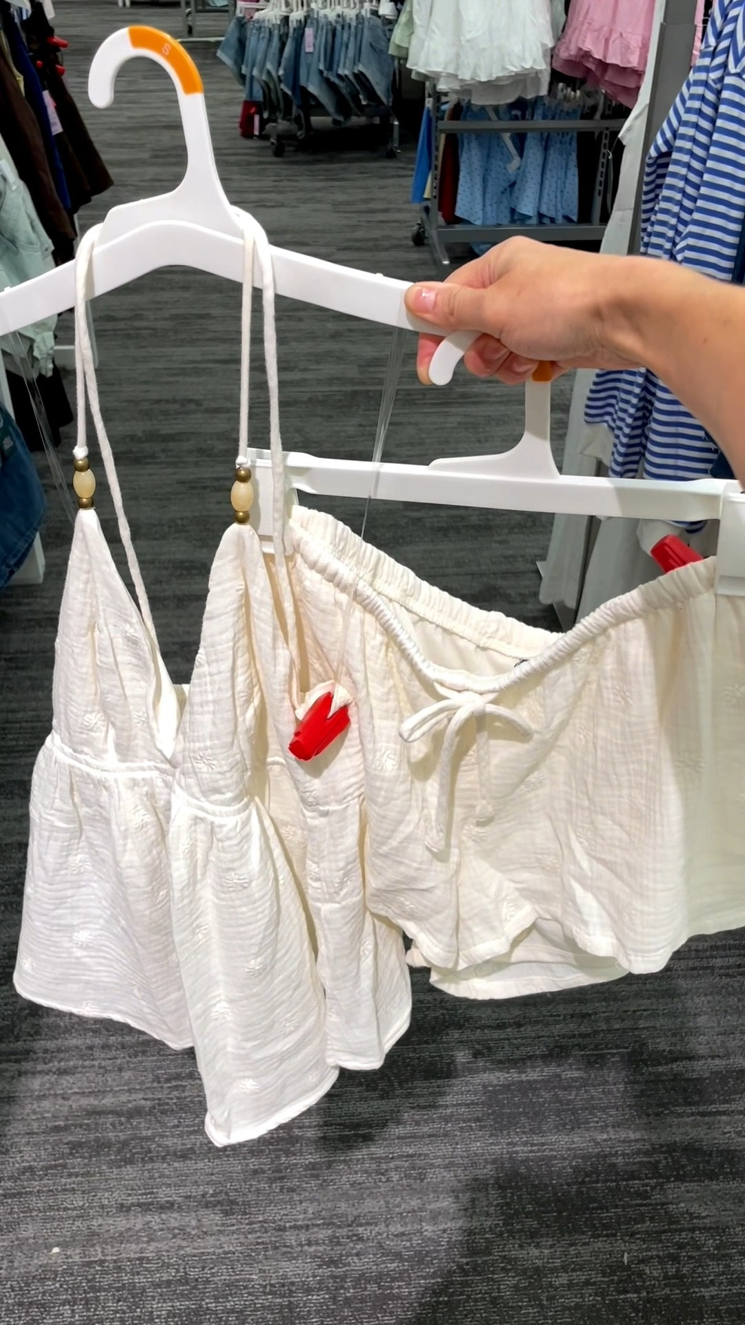 This soft set is one you’ll live in this summer. The gauze material is the breathable fabric we crave on hot days. Share with a friend and follow me @showermeintarget for more @Target finds

#LTKootd #LTKTravel #LTKSeasonal