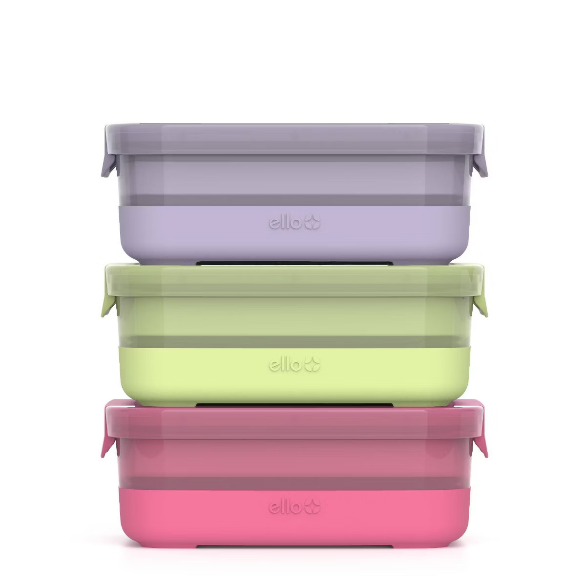 Ello 6pc Plastic Meal Prep Food Storage Container Set | Target