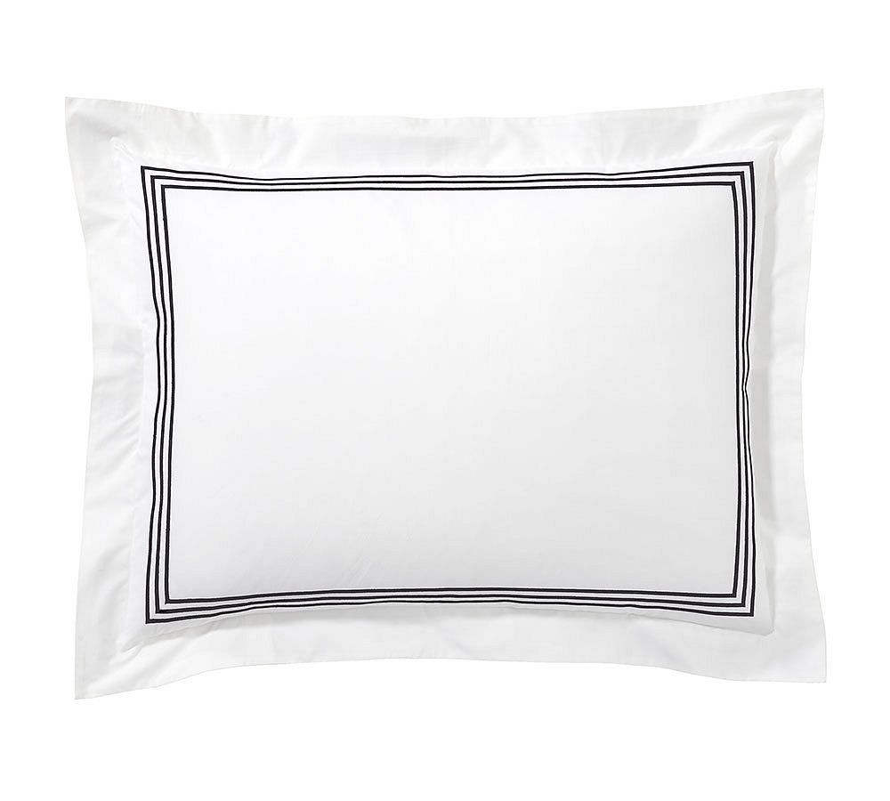 Grand Organic Percale Sham | Pottery Barn (US)