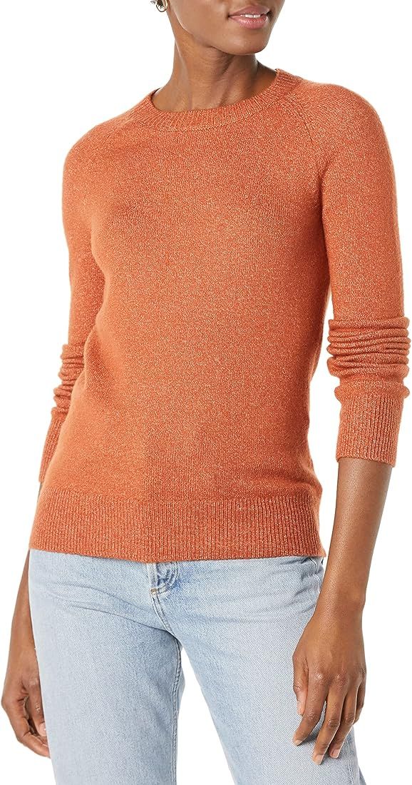 Amazon Essentials Women's Classic-Fit Soft Touch Long-Sleeve Crewneck Sweater (Available in Plus ... | Amazon (US)